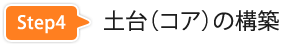 Step4 土台（コア）の構築